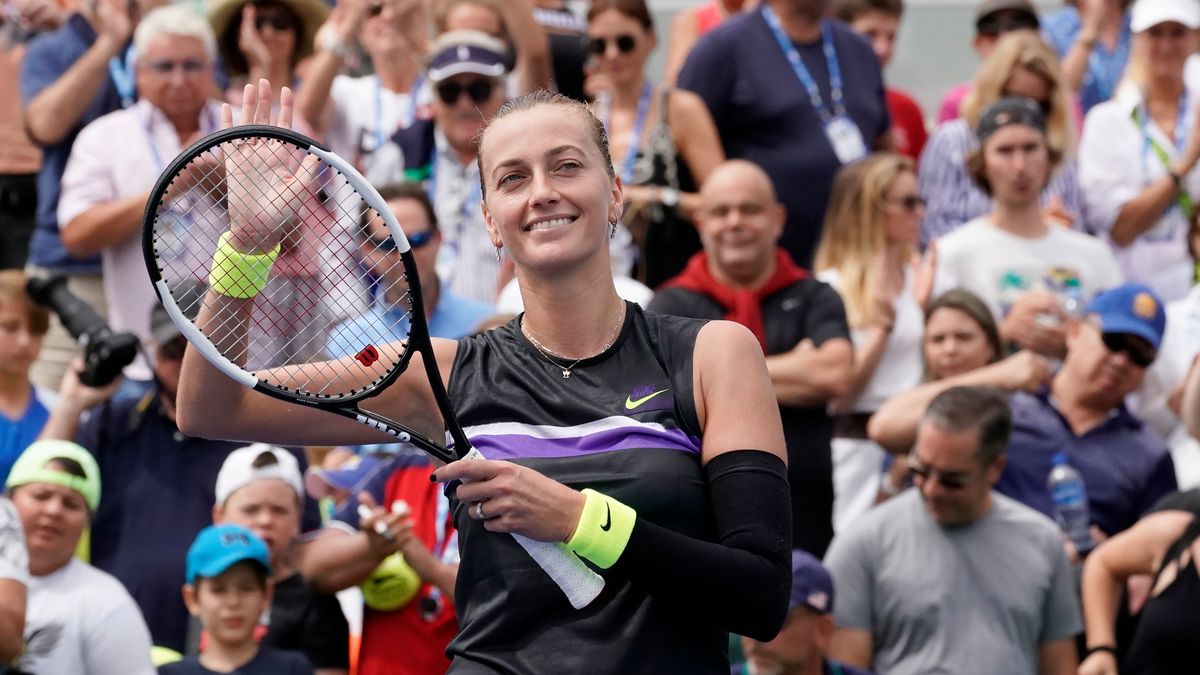 PAP/EPA / RAY STUBBLEBINE / Na zdjęciu: Petra Kvitova