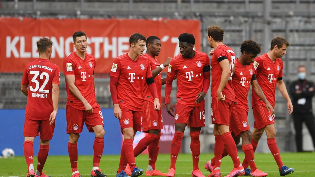 Zdjęcie okładkowe artykułu: Getty Images /  Andreas Gebert/Pool  / Na zdjęciu: zespół Bayernu Monachium