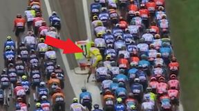 O włos od tragedii! Zobacz, co zrobił lider Tour de France
