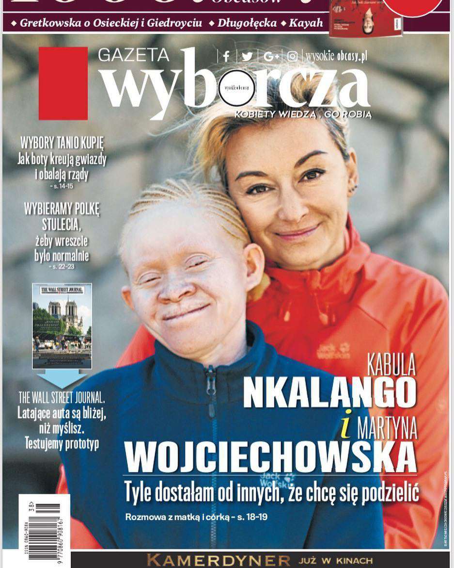 Martyna Wojciechowska z Kabulą na okładce