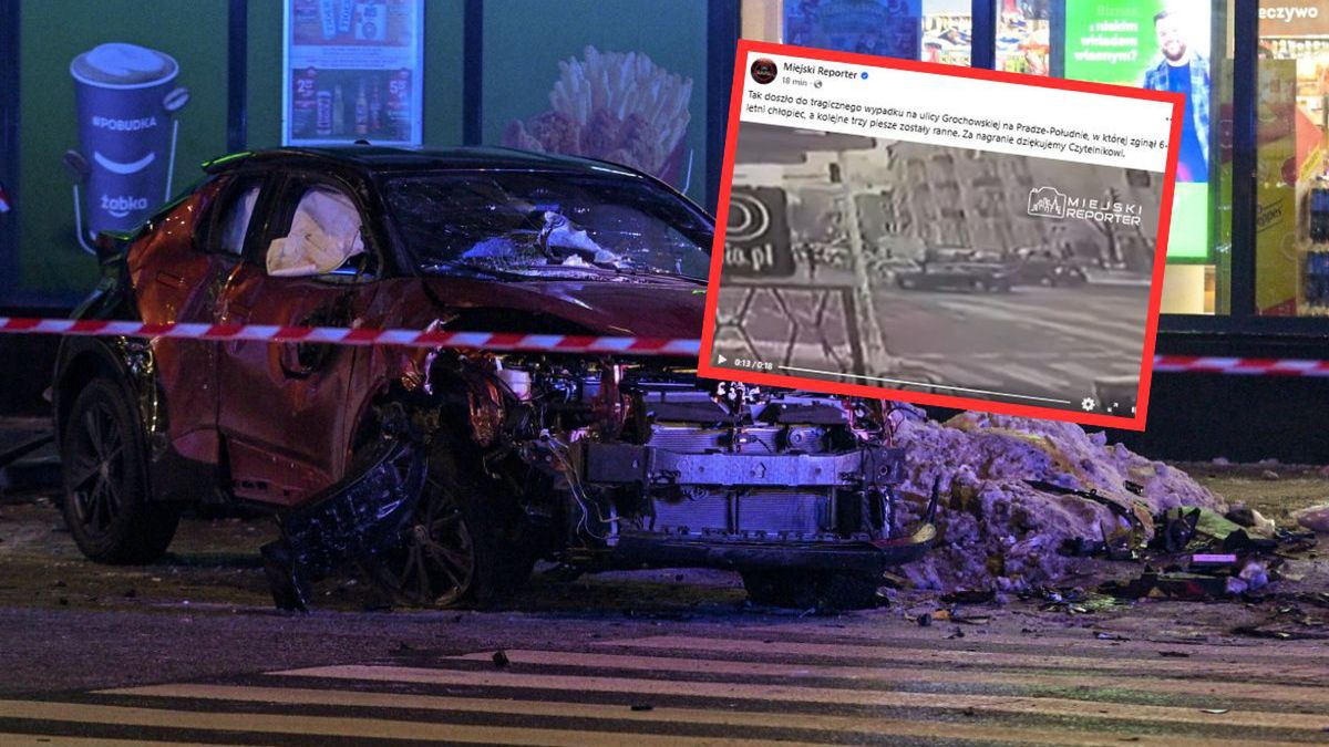 Tragiczny wypadek w Warszawie