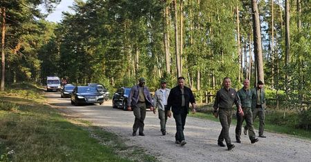 Wakacje z prezydentem, czyli niespodziewane spotkanie w środku lasu