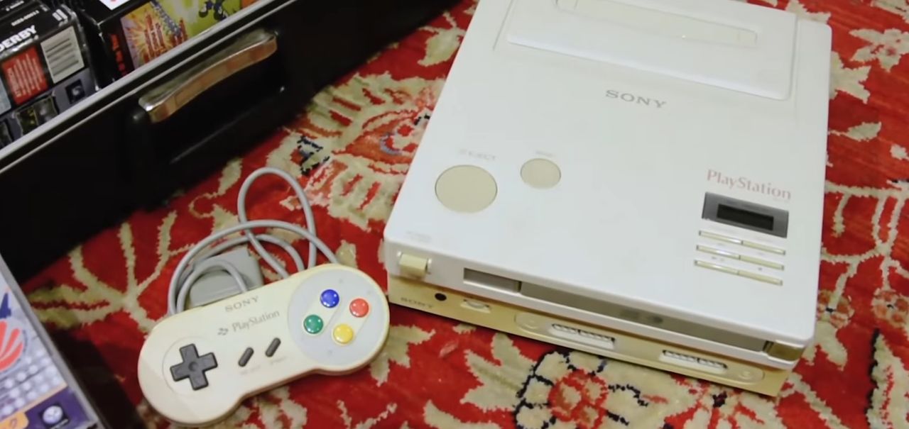Prototyp Nintendo Playstation (fot. YouTube/Engadget)