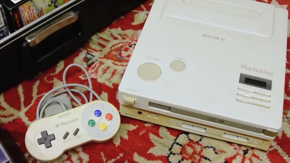 Prototyp Nintendo Playstation (fot. YouTube/Engadget)