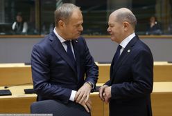 "Robimy to, stojąc ramię w ramię". Scholz zwraca się po polsku do Tuska