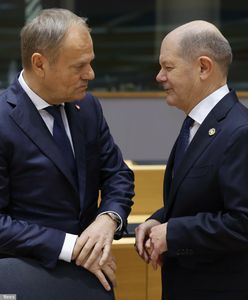 "Robimy to, stojąc ramię w ramię". Scholz zwraca się po polsku do Tuska