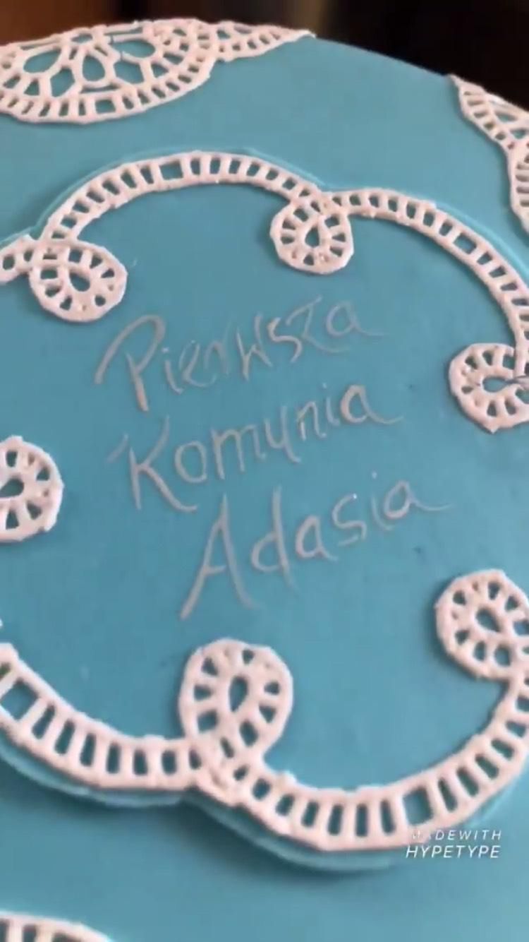 Komunia syna Kasi Cichopek