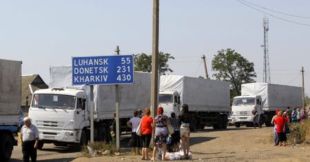 Biały konwój. Wszystkie ciężarówki wróciły z Ukrainy
