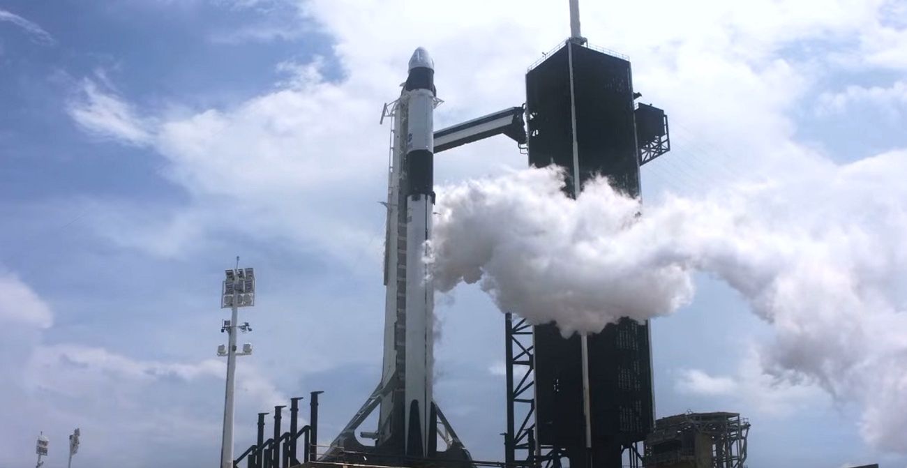 Historyczny lot NASA i Space X