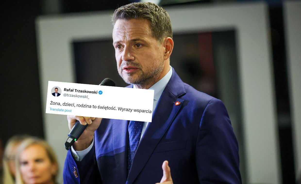 Trzaskowski okazał wsparcie Sikorskiemu