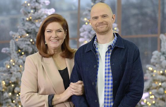 Katarzyna Dowbor i Filip Antonowicz w “Pytaniu na śniadanie”.  "Ona powinna czuć się jak ryba w wodzie, a on był jak wrzucony do akwarium"