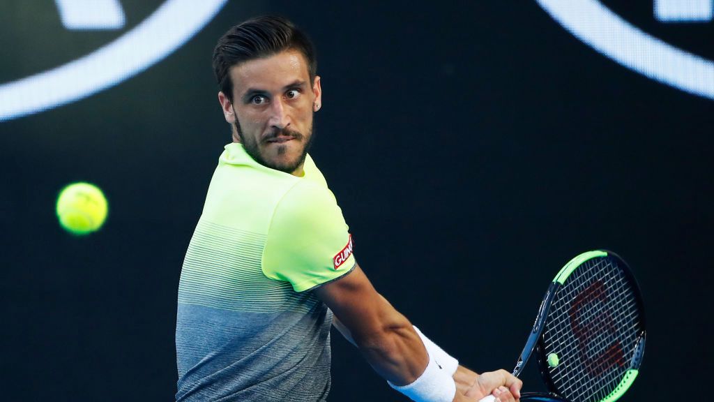 Getty Images / Scott Barbour / Na zdjęciu: Damir Dzumhur