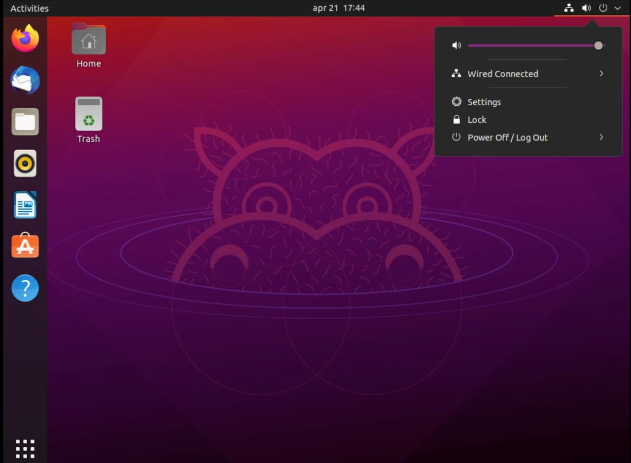 Ubuntu 21.04 przestanie być wspierany. Czas na aktualizację systemu - Ubuntu 21.04 (Hirsute Hippo)