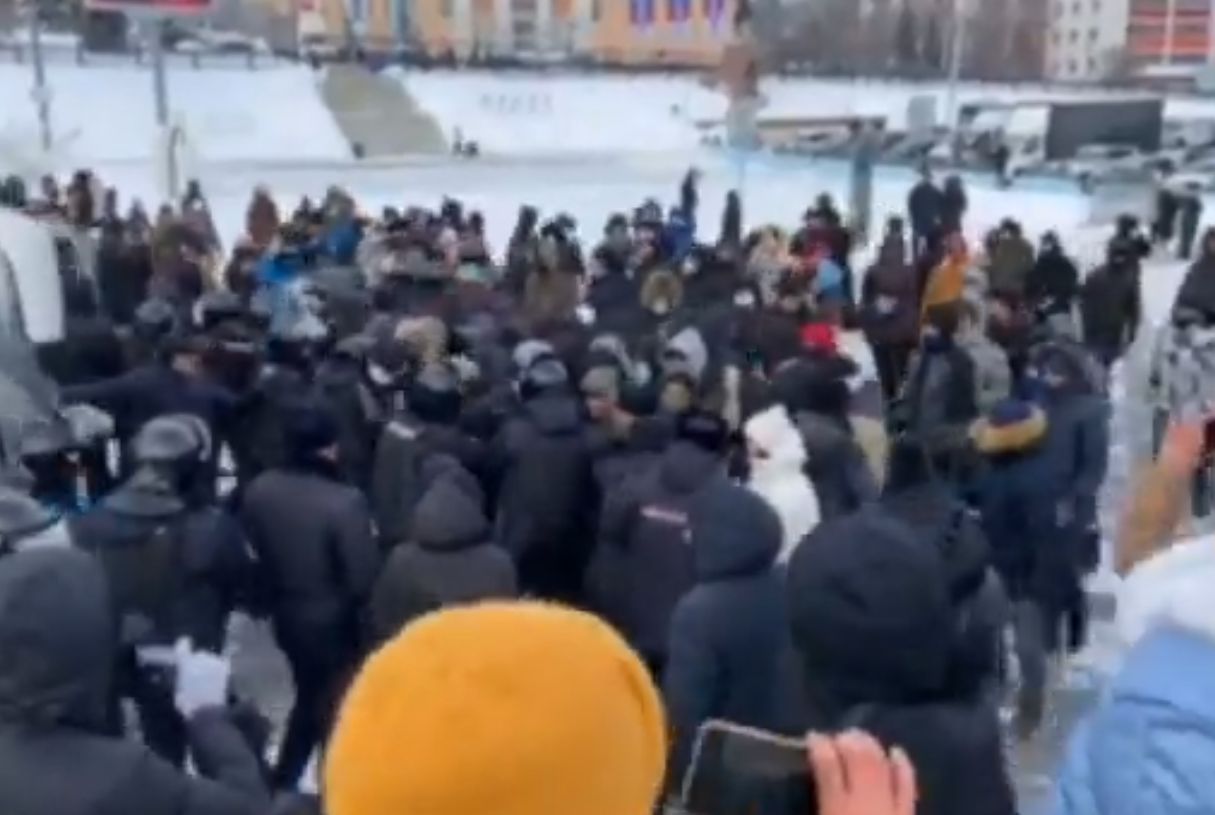 Ogromne protesty w Rosji. Policja użyła siły