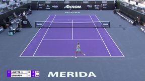 Tak Magda Linette awansowała do kolejnej rundy turnieju WTA [Skrót meczu]