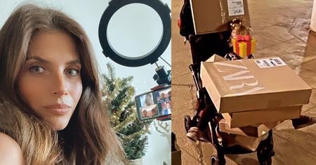 Weronika Rosati wozi paczki ze sklepu i narzeka, że już jest umęczona przygotowaniami do świąt: "ZA DUŻO"