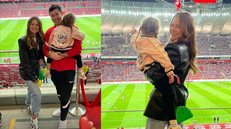 Anna Lewandowska i Marina Łuczenko dopingują mężów 