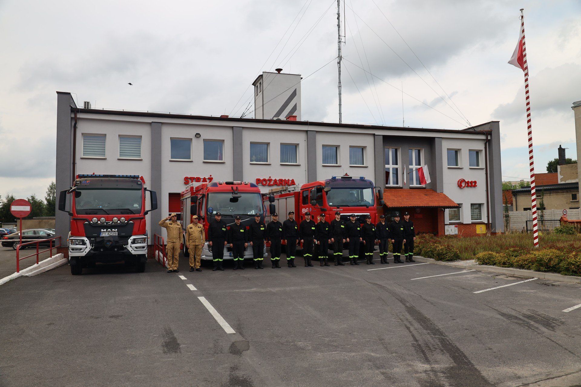 W Krotoszynie z JRG PSP oraz OSP oddali hołd Powstańcom Warszawskim.