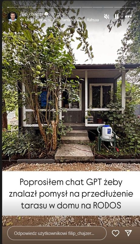 Filip Chajzer zachwyca się wizualizacjami sztucznej inteligencji