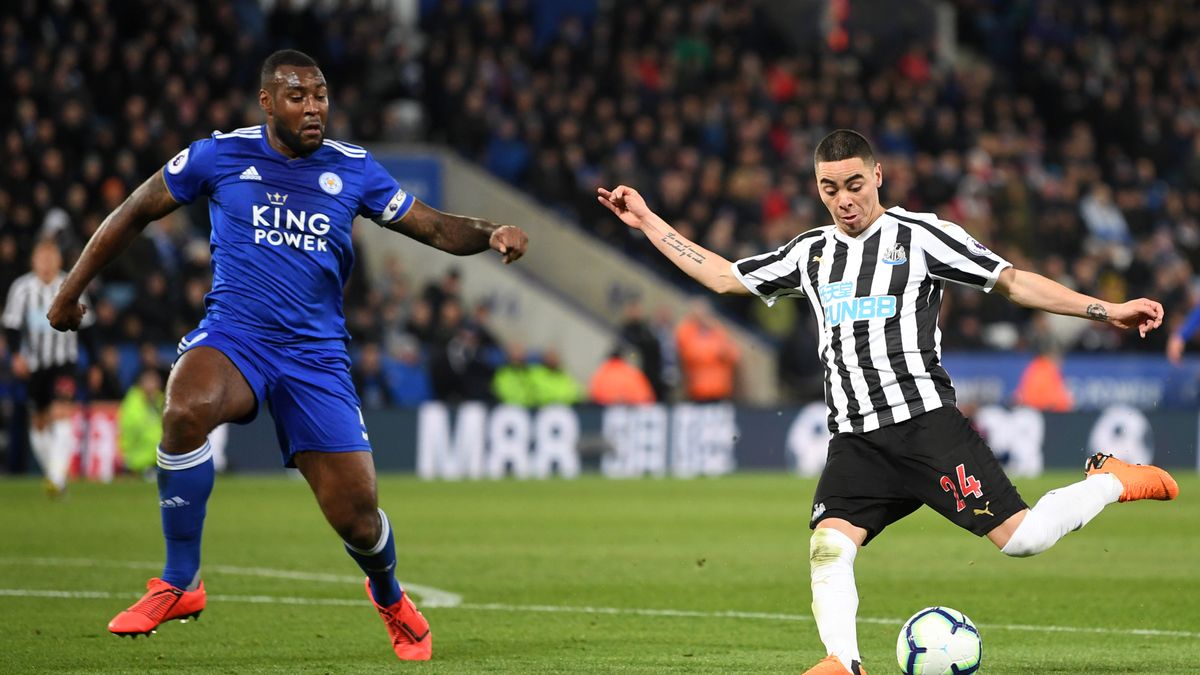 Getty Images / Michael Regan / Na zdjęciu: Wes Morgan (z lewej) i Miguel Almiron (z prawej)