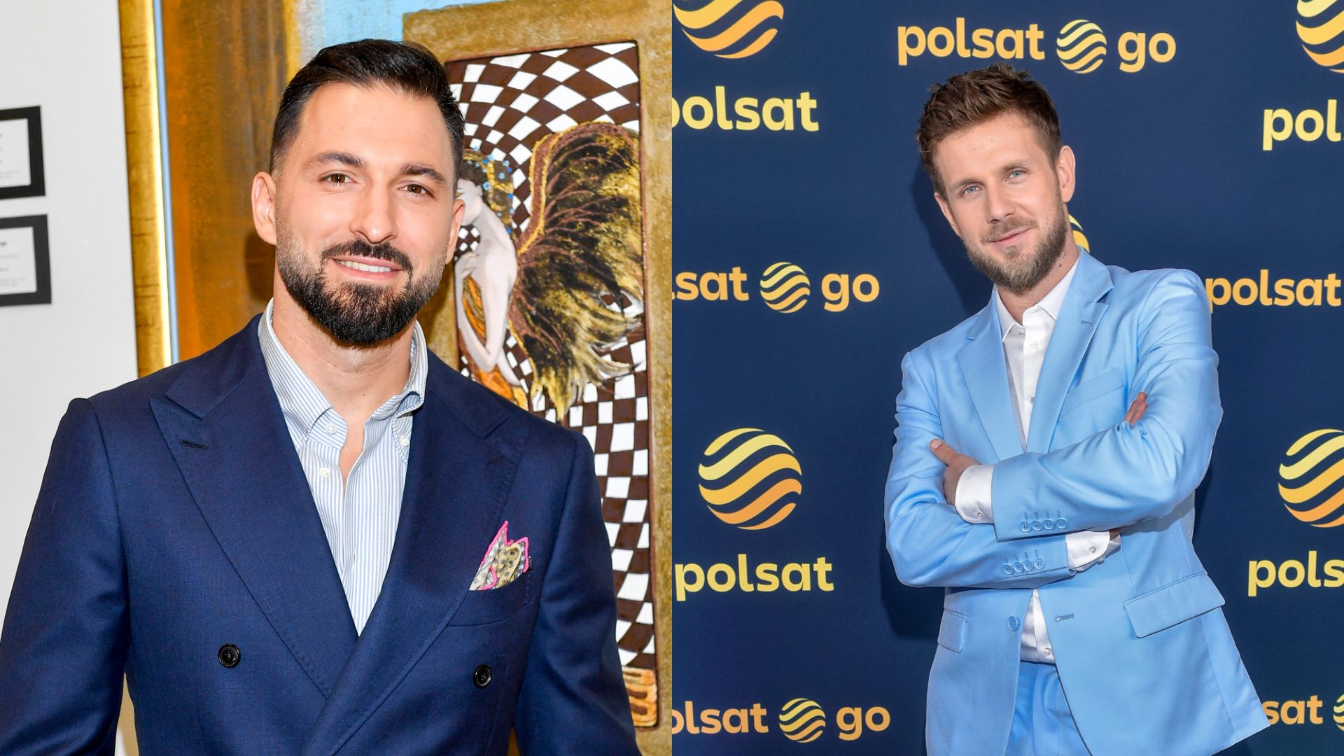 Antek Królikowski i Rafał Maślak