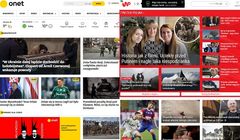 Strony główne: Onet z 9 mln użytkowników, wzrosty na WP.pl i Interii
