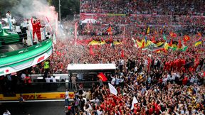F1: Charles Leclerc osłodził sezon Ferrari. "Najlepszy prezent na 90. urodziny firmy"