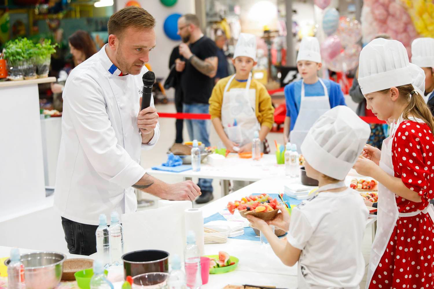 Mateusz Gessler uczył gotować - 20. urodziny Pasażu Tesco