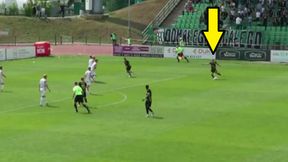 Wieczysta miała problemy. Wtedy nadszedł ten strzał z rzutu wolnego [WIDEO]