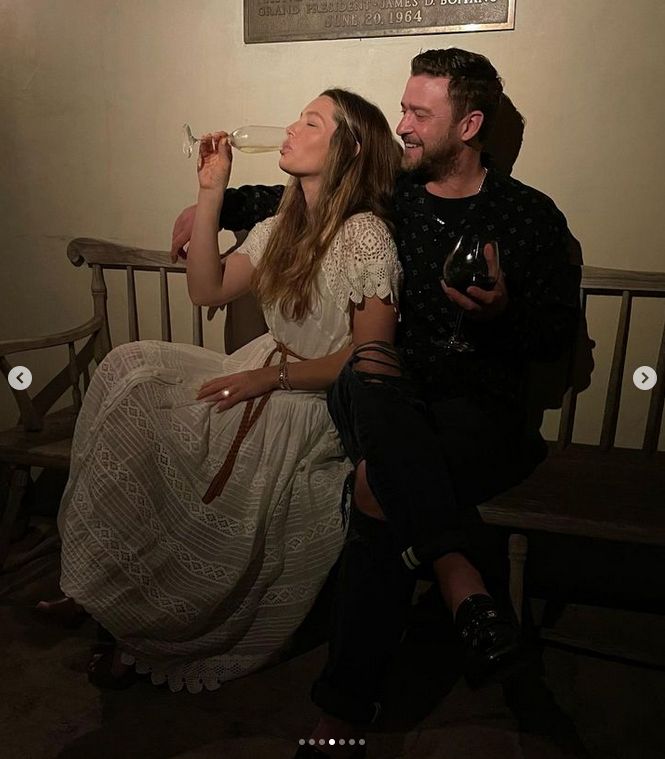 Jessica Biel i Justin Timberlake świętują rocznicę ślubu