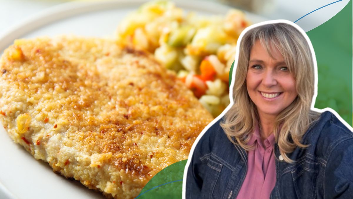 Ewa Wachowicz robi kotlety w chrupiącej panierce