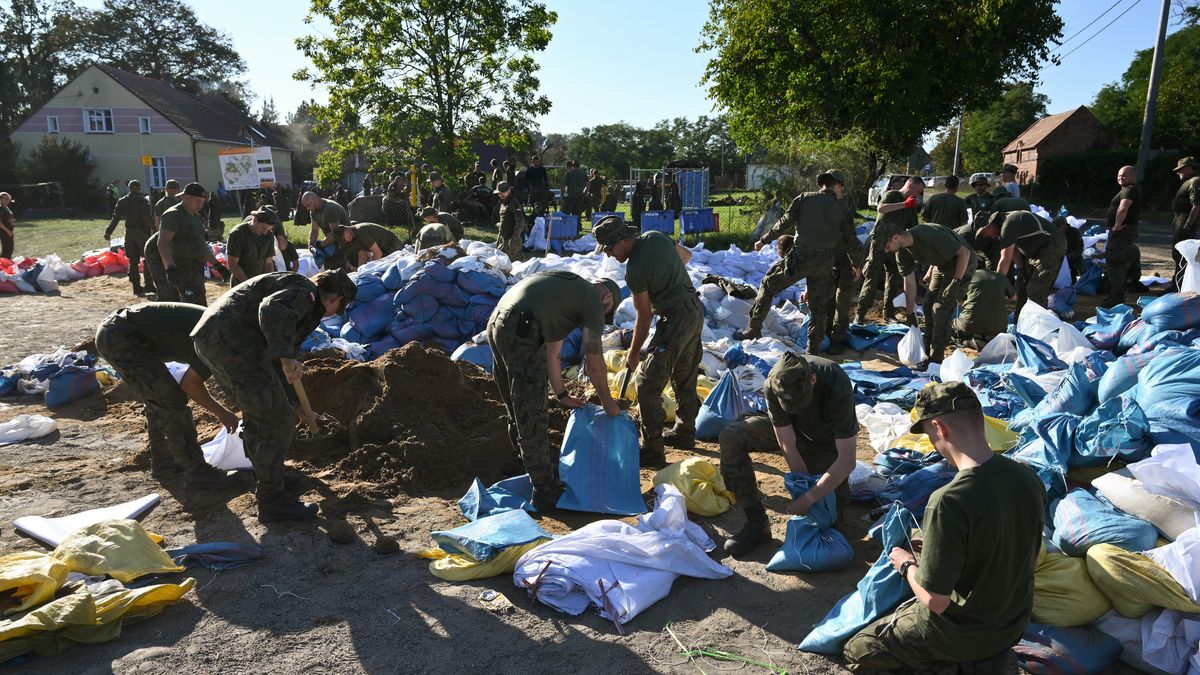 umacnianie wałów przeciwpowodziowych
