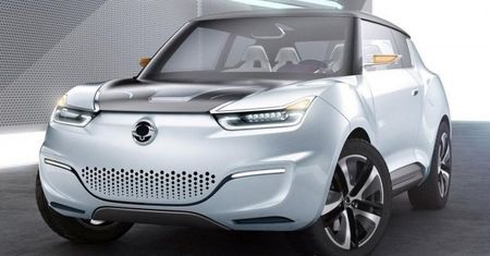 SsangYong e-XIV – EV o przedłużonym zasięgu [Paryż 2012]