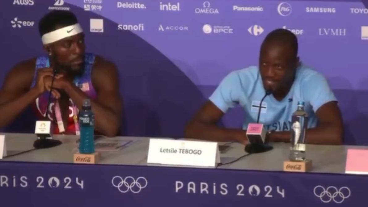 Igrzyska 2024. Brutalne słowa Letsile Tebogo o rywalu