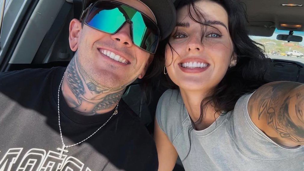 Tai Woffinden ze swoją żoną Faye