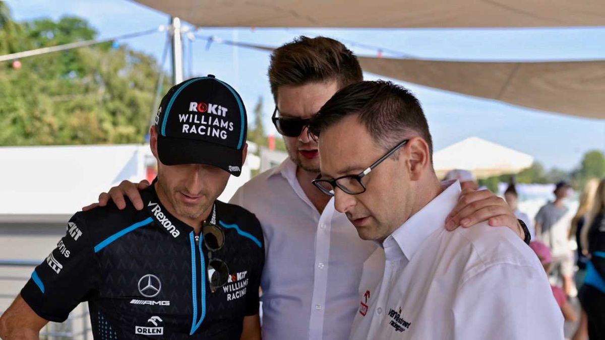 Materiały prasowe / Na zdjęciu: Robert Kubica (po lewej), Adam Burak i Daniel Obajtek (po prawej)