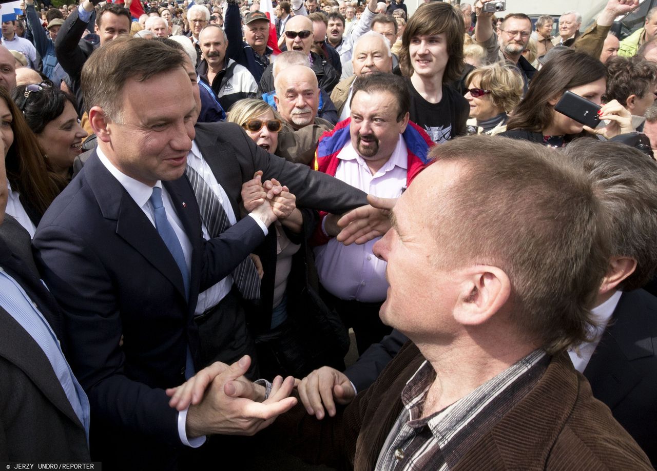 Polacy rozmawiają z prezydentem Andrzejem Dudą. Mucha: Mówią o potrzebach dalszych reform