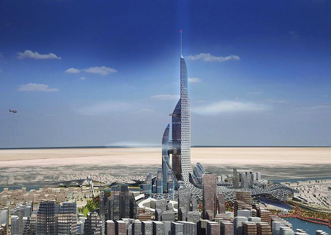 The Bride - projekt miasta i najwyższego budynku na świecie, ponad 1 km wysokości