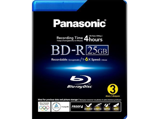 Panasonic Blu-ray Disc - dane wytrzymają nawet 50 lat