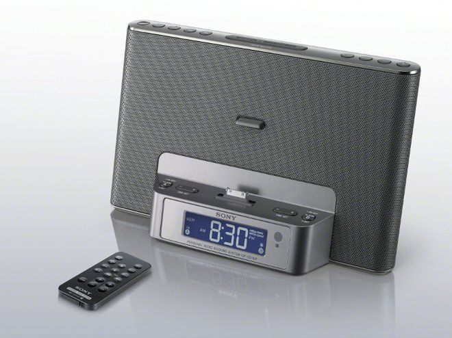 Nowy radiobudzik Sony ICF-DS15iP ze stacją dokującą dla iPhona