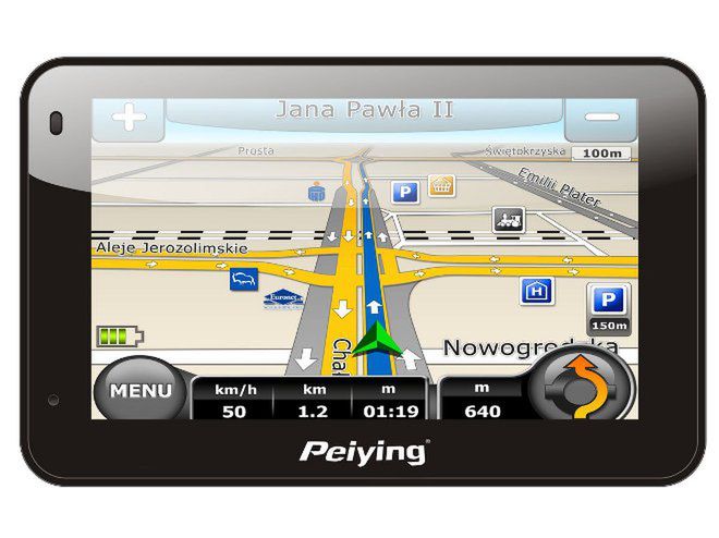 Trzy nowe nawigacje Peiying