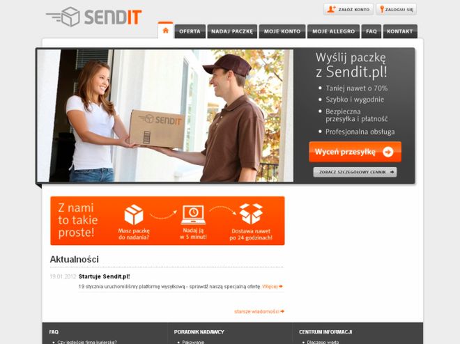 Grupa Allegro uruchomiła platformę wysyłkową