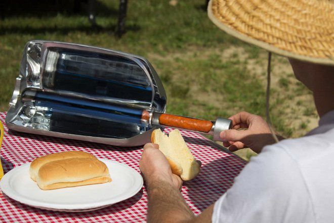 Rewolucyjny grill - nie potrzebuje węgla ani prądu. Działa na słońce