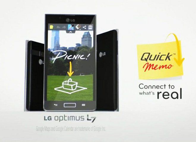 Funkcja QuickMemo trafia do smartfonów LG serii L