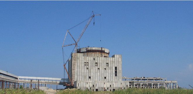 Opuszczona, radziecka elektrownia atomowa na Krymie