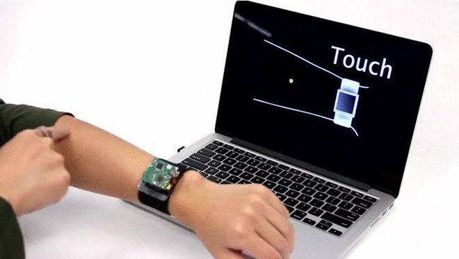 SkinTrack: Skóra jako dotykowy interface