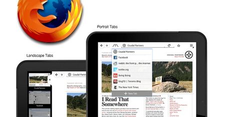 Można już pobierać testowego Firefoxa na tablety z Androidem