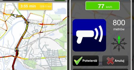 Darmowa nawigacja i legalny antyradar na iPhone