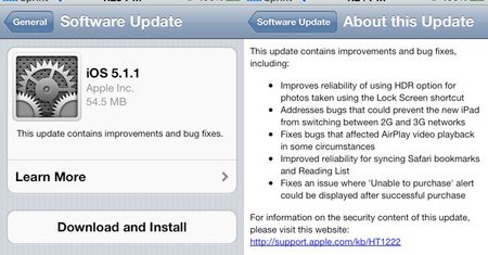 Aktualizacja iOS - poprawianie błędów