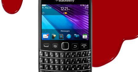 Na promocji BlackBerry polała się krew